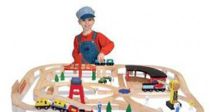 Railways and trains Blue Arrow Railway Blue Arrow: options for children of any age