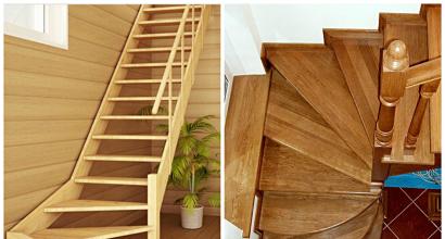 How to build a staircase to the second floor with winders